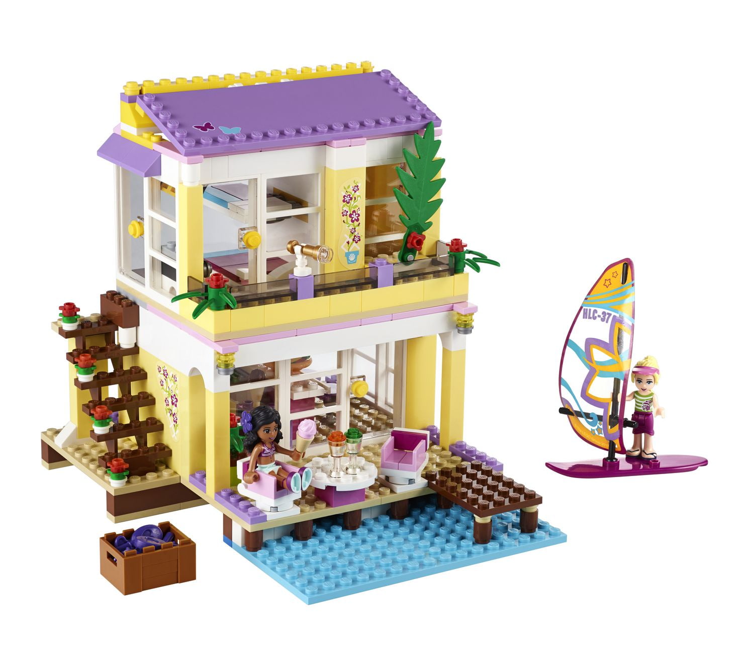 LEGO LEGO Friends Stephanie s Beach House 41037 Walmart