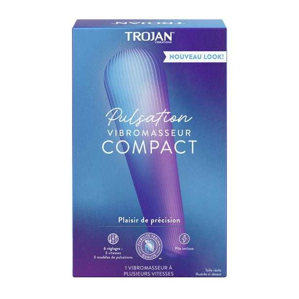 Trojan Vibrations Pulse Compact Massager - Walmart.ca