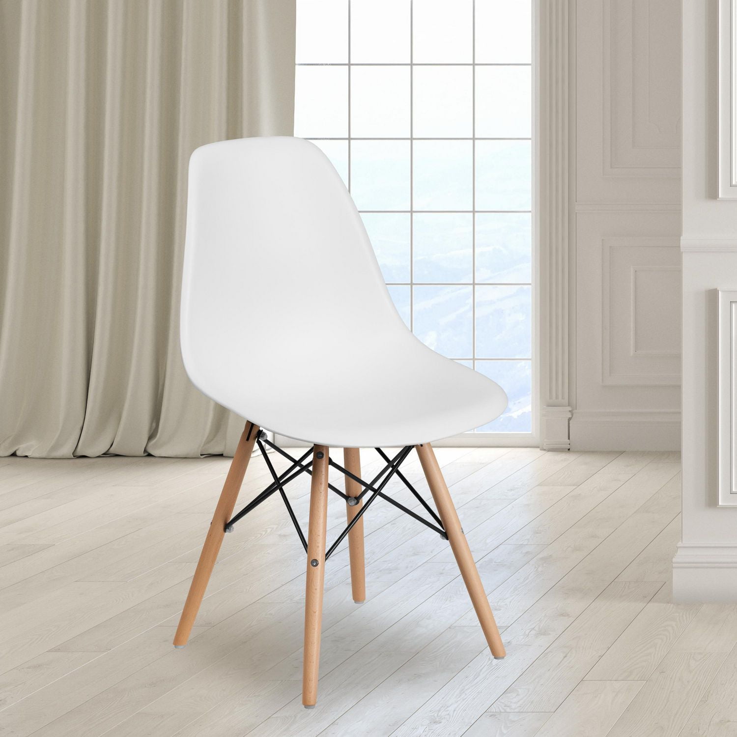 White leg chair discount