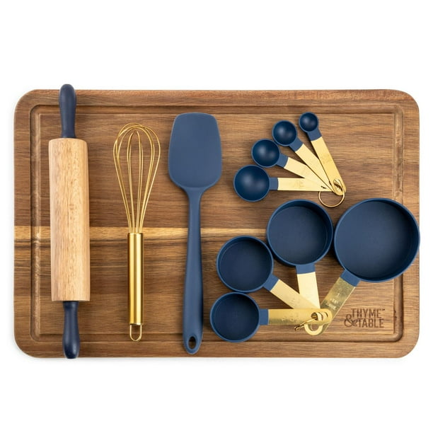 Get a Thyme & Table wood board and baking set for $30 at Walmart