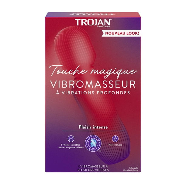trojan vibrations power wand deep massager Trojan