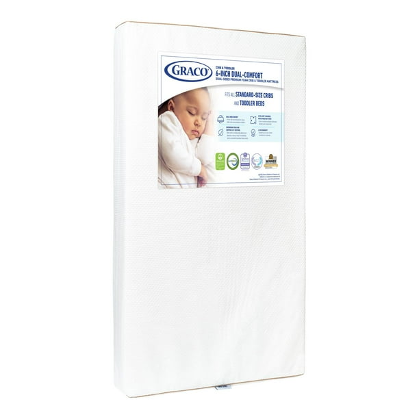 Graco 6Inch Foam Crib & Toddler Bed Mattress Walmart.ca