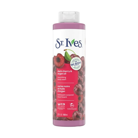 St. Ives Dark Cherry & Argan Oil Body Wash, 650 ml Body Wash
