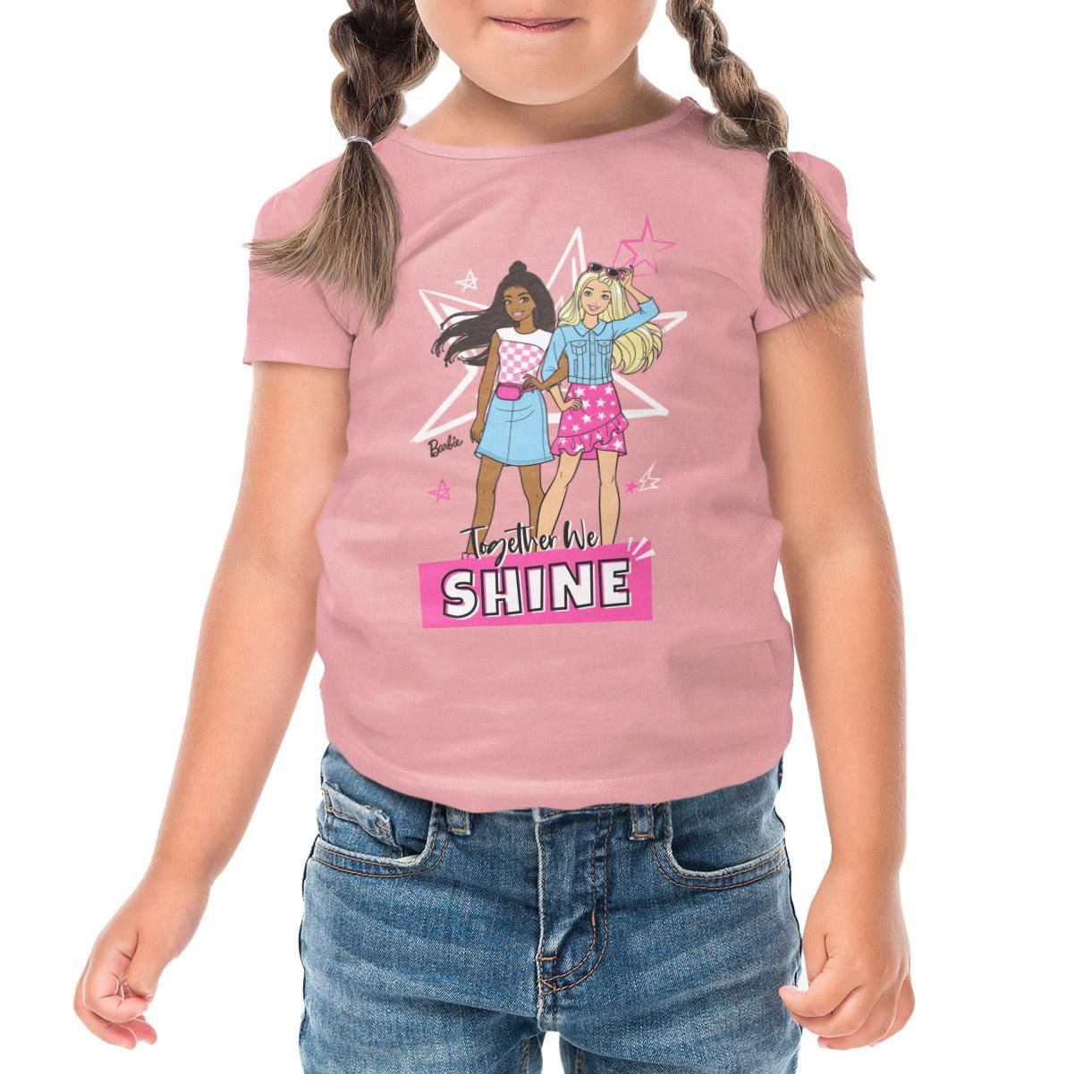 Barbie T-Shirt à manches courtes pour fille
