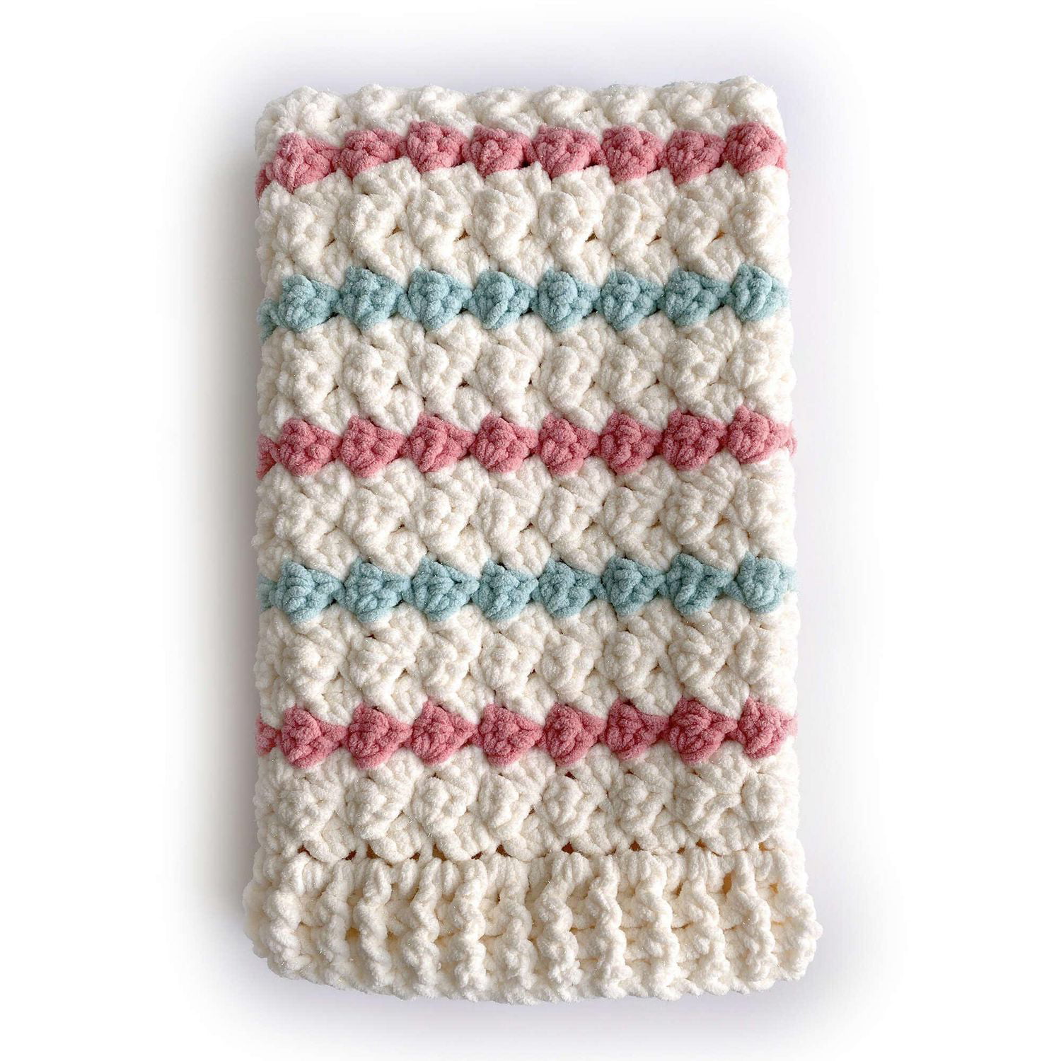 Bernat® Baby Blanket Sparkle™ Yarn, Polyester #6 Super Bulky, 10.5