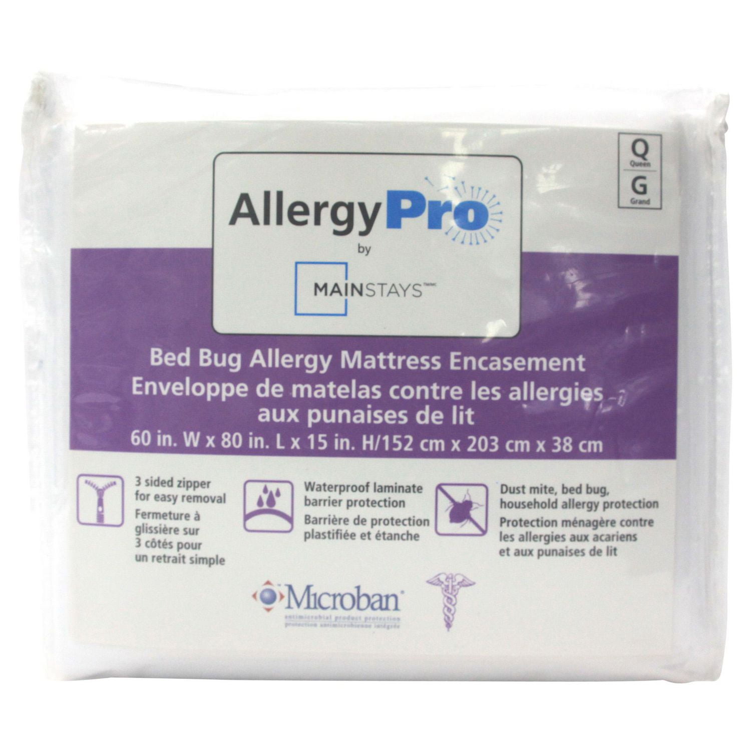 mainstays mattress protector bed bugs