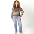 thumbnail image 2 of Devoted Striped Ottoman Sweater with long sleeves, 2 of 5