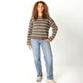 thumbnail image 2 of Devoted Striped Ottoman Sweater with long sleeves, 2 of 5