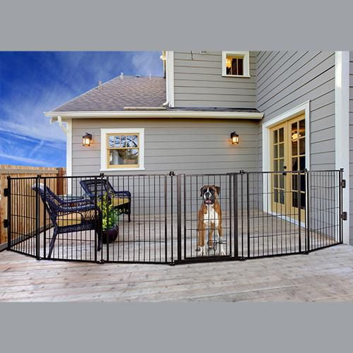 Carlson Outdoor Superwide Pet Gate and Pet Pen