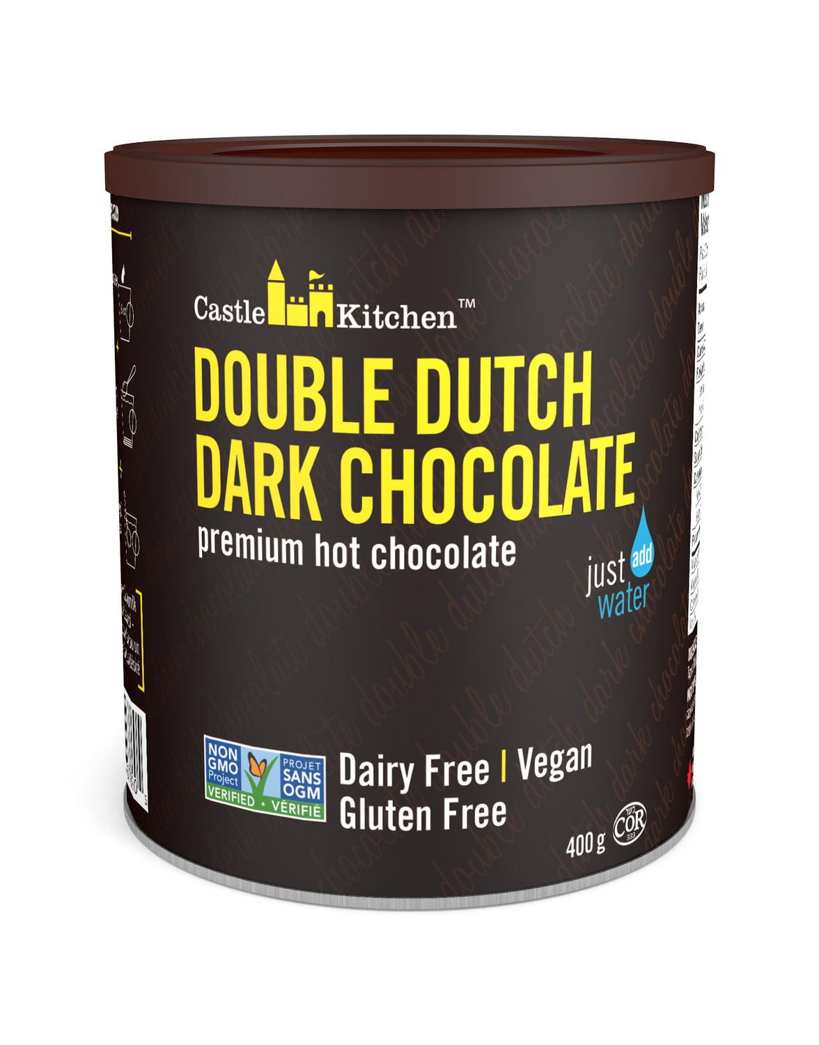 Castle Kitchen Double Dutch Dark Chocolate Gluten Free Premium Hot