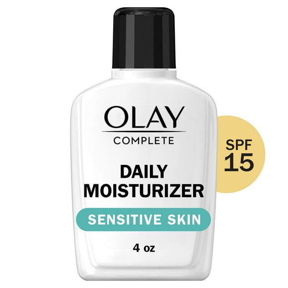 Olay Complete Daily Moisturizing Lotion with Sunscreen Broad Spectrum SPF 15, Sensitive, 120ML