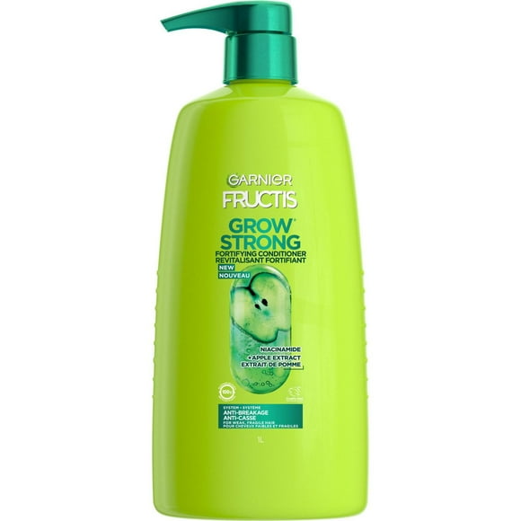 Garnier Fructis, Grow Strong Conditioner, For Stronger & Healthier Hair, 1 L