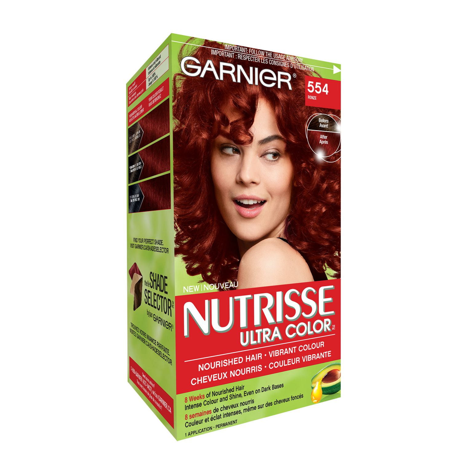 Garnier Nutrisse Ultra Color Permanent Haircolour 1 Pack 1 Pack   6000197786464 