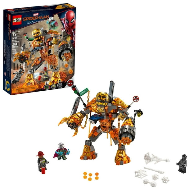 LEGO Super Heroes Spider man et la bataille de l'Homme de 76128