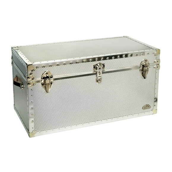 EVERLITE LARGE EMBOSSED METAL TRUNK