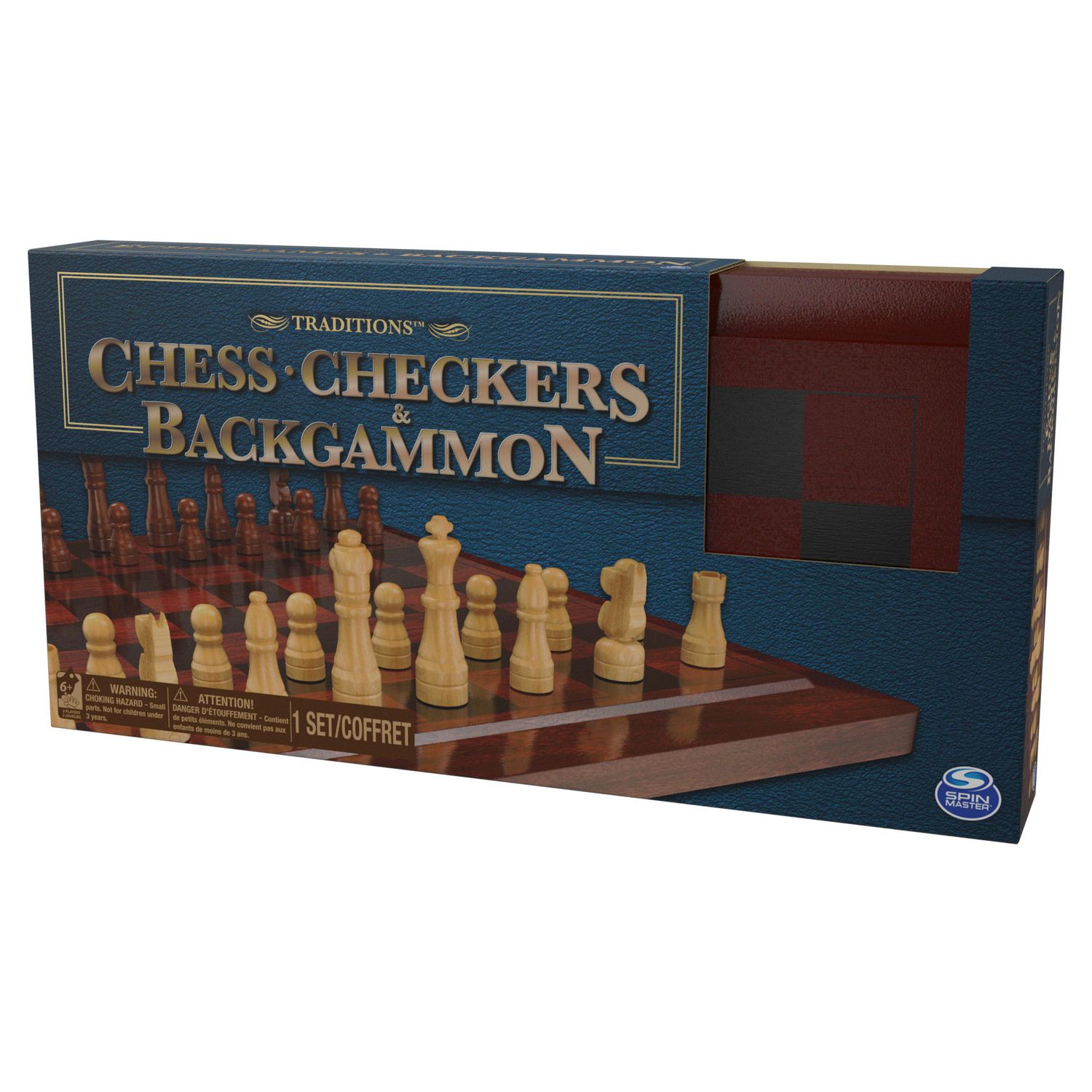 Coffret jeu d'échecs noir et marron - Jeux - Billards Toulet