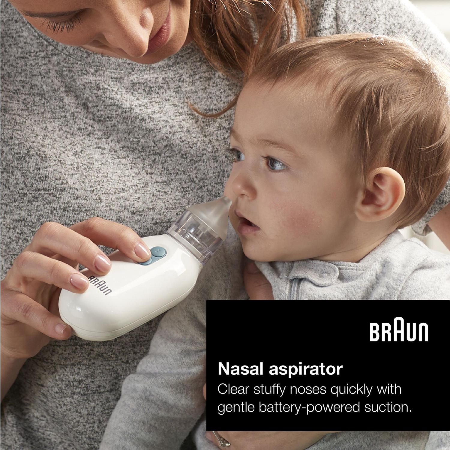 Braun BNA100CA Nasal aspirator, Electric nasal aspirator 