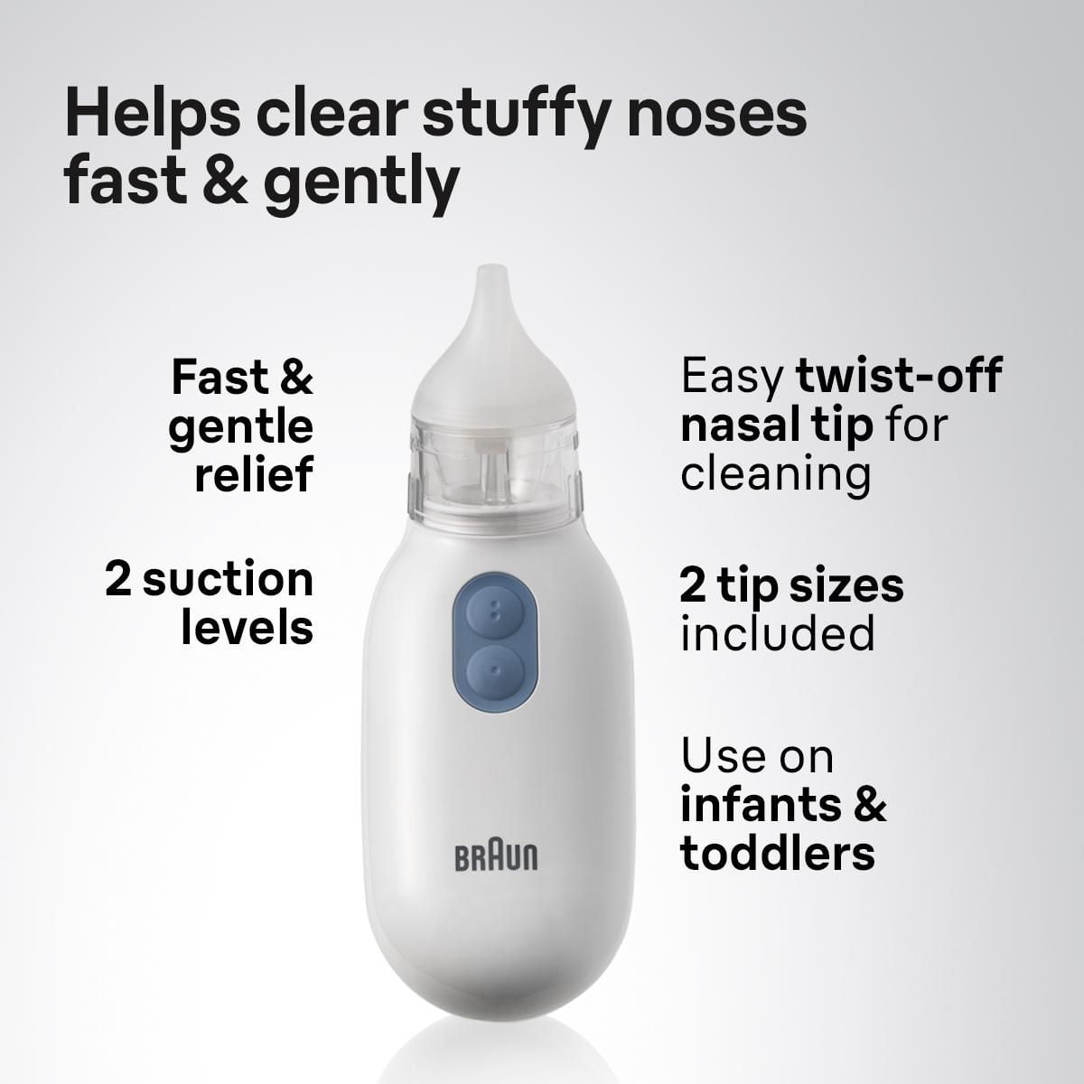 Battery operated nasal clearance aspirator walmart