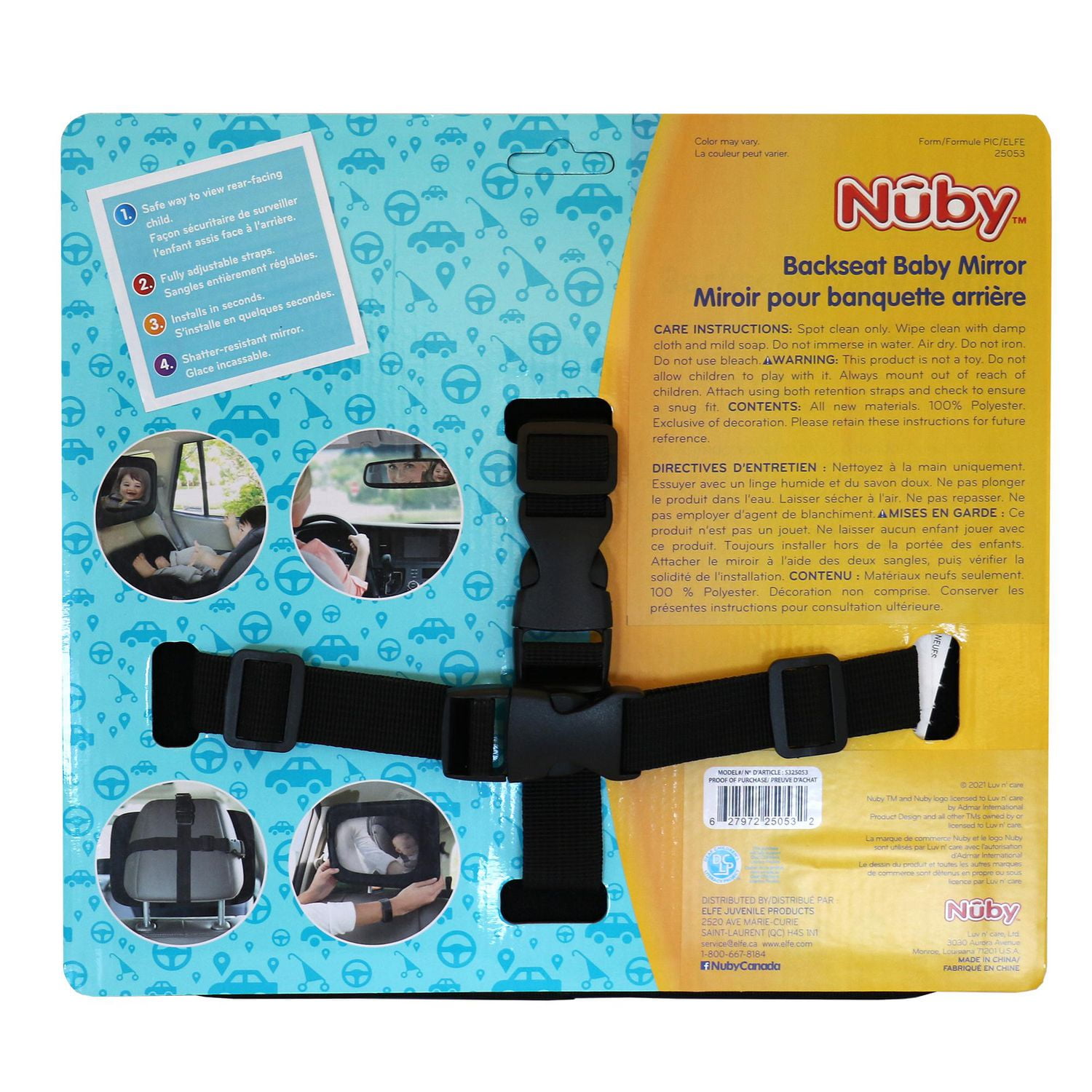 Nuby car outlet mirror