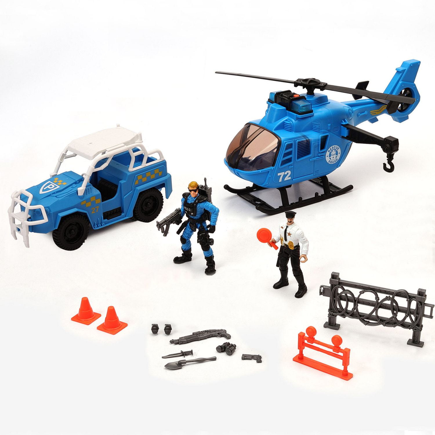 kid connection police play set