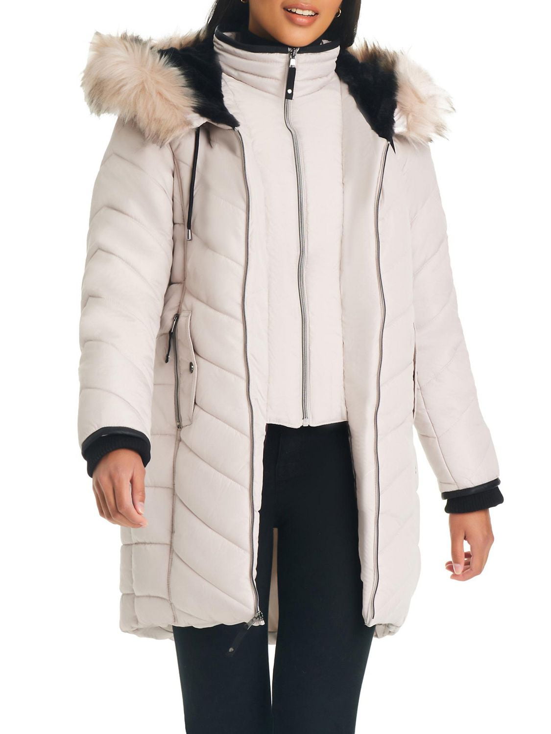 Manteau matelass George pour femmes Walmart