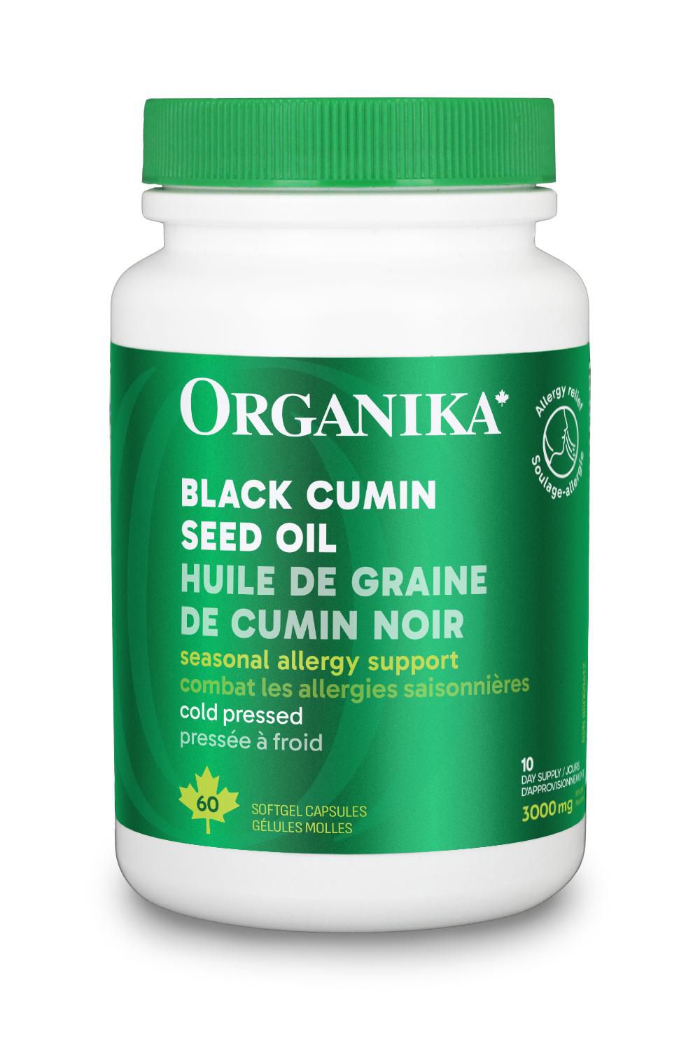 Organika Black Cumin Seed Oil 60Sgel