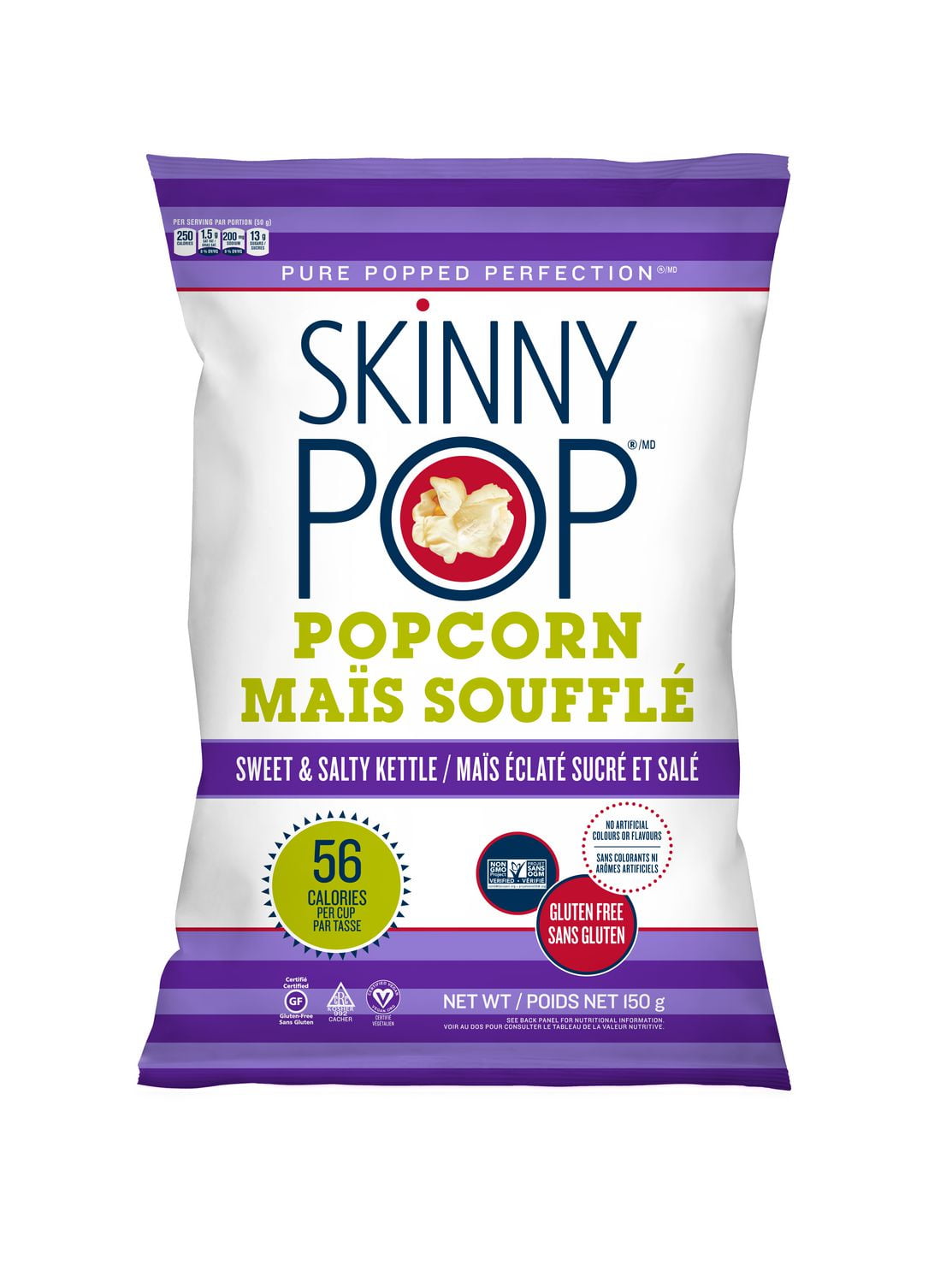 SkinnyPop Sweet & Salty Kettle Corn Walmart Canada
