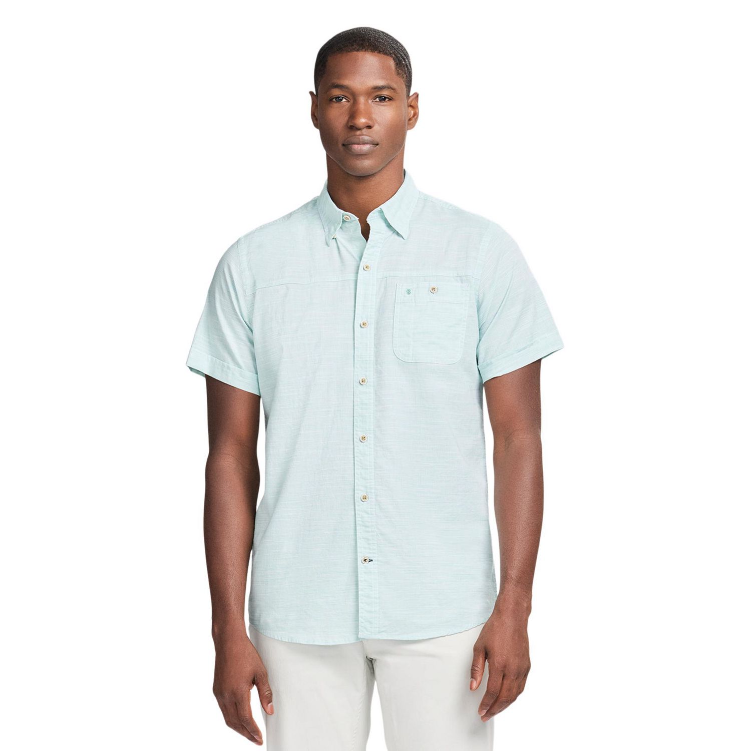 IZOD CHANDAIL DOCKSIDE CHAMBRAY MC TISSÉ
