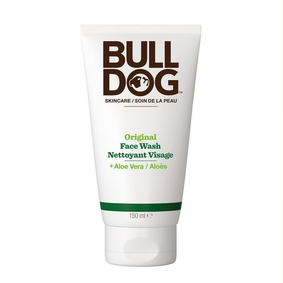 Gel nettoyant pour le visage en formule originale de marque Bulldog 150mL