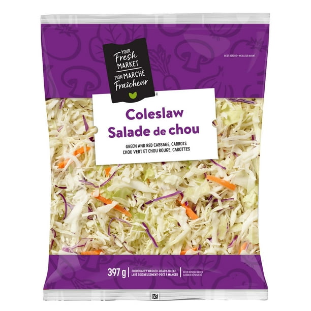 Your Fresh Market Salad Coleslaw Salad, 397 g Walmart.ca