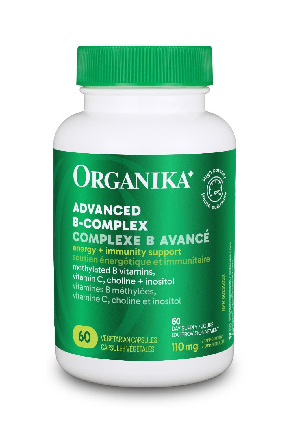 ORGANIKA COMPLEXE B AVANCÉ CAPSULES 60VCAP