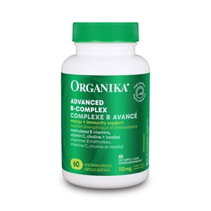 ORGANIKA ADVANCED B-COMPLEX 60VCAPS