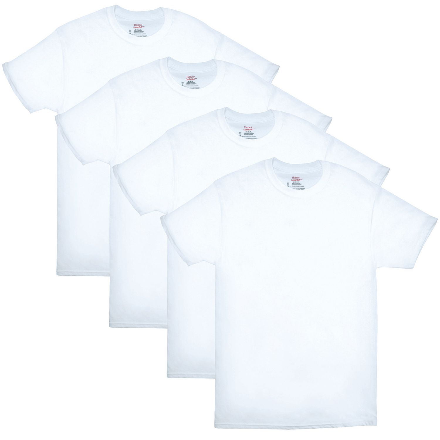 Hanes Men’s Crew-Neck Undershirt Pack