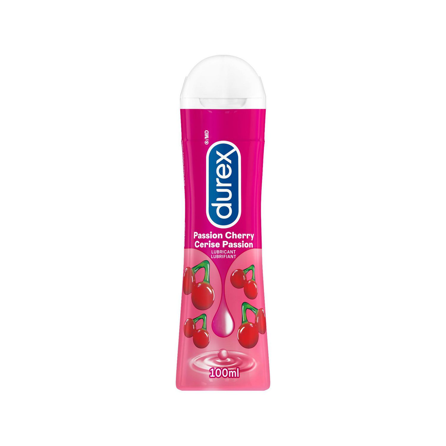 Durex® Cherry Water-Based Personal Lubricant, 100 mL