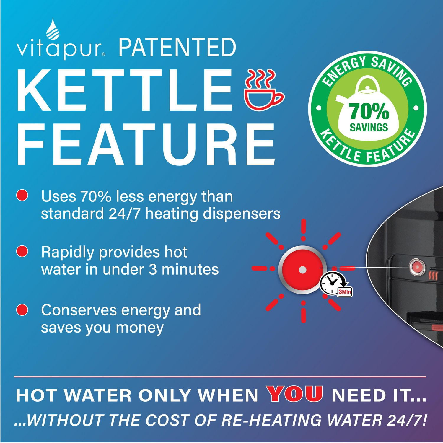 Vitapur vwd5446bls hot sale