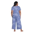 thumbnail image 3 of Iyla Women's Plus Two Piece Capri Pajama Set, 3 of 6