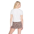 thumbnail image 3 of No Boundaries Women's Two Piece Short Pajama Set, 3 of 6