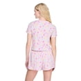 thumbnail image 3 of Pyjama 2 pièces avec short No Boundaries pour femmes, 3 of 6
