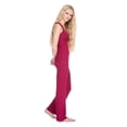 thumbnail image 2 of No Boundaries Women's Two Piece Rib Pajama Set, 2 of 6