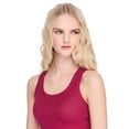 thumbnail image 4 of No Boundaries Women's Two Piece Rib Pajama Set, 4 of 6