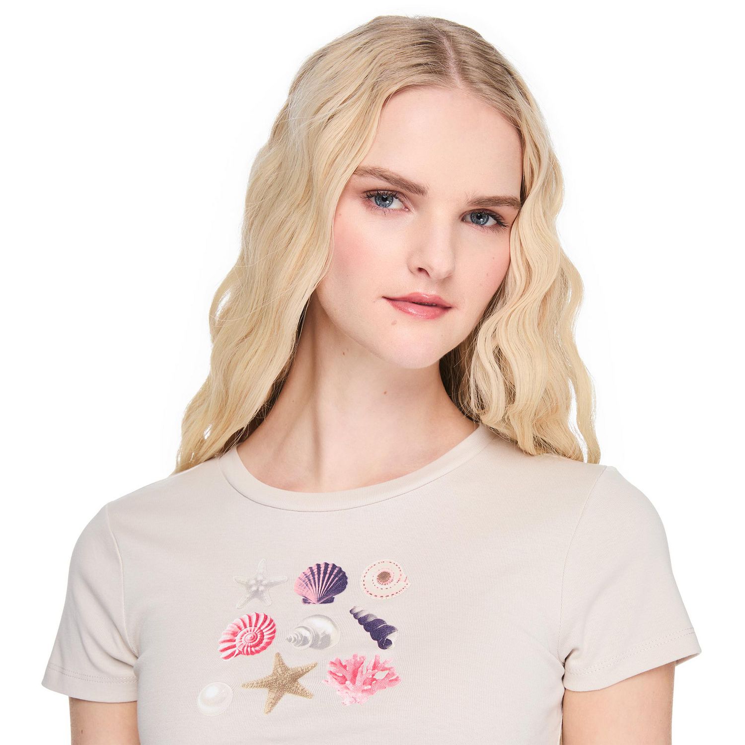 T-shirt coupe bébé No Boundaries pour femmes