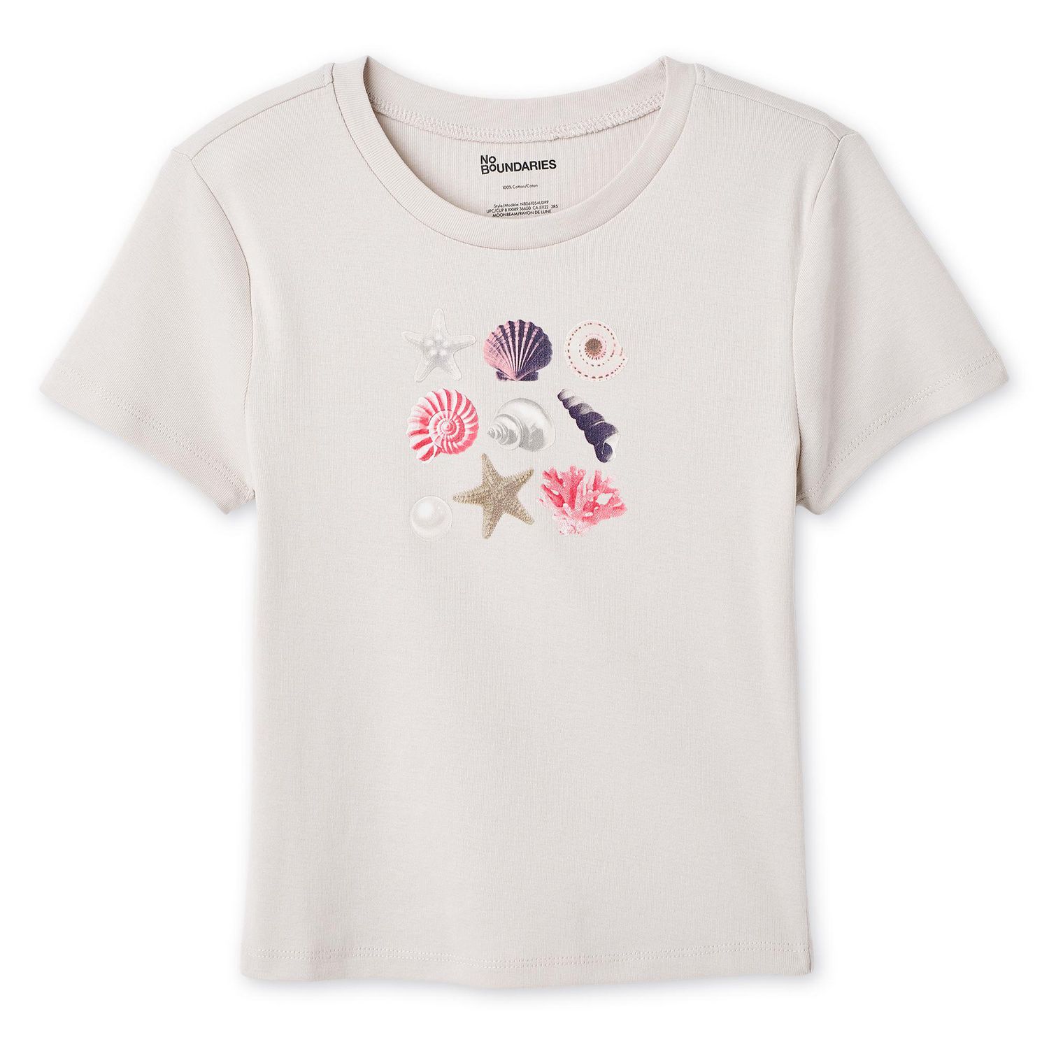 T-shirt coupe bébé No Boundaries pour femmes