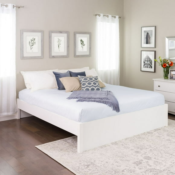 Prepac 63 in W x 16 in H x 83 in D Select 4-Post Platform Bed