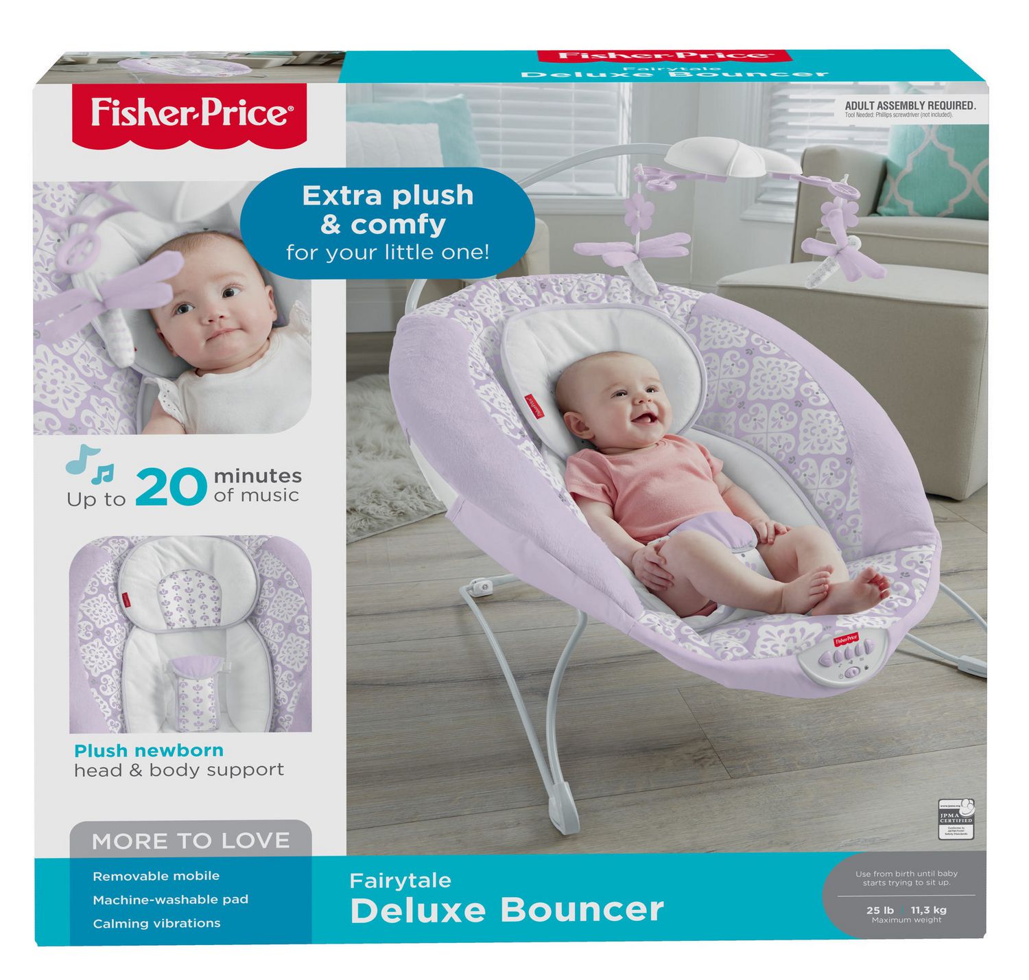 fairytale deluxe bouncer