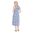 thumbnail image 3 of Robe longue sans manches à smocks Iyla pour femmes, 3 of 6
