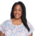 thumbnail image 4 of Iyla Women's Plus Printed Nightgown, 4 of 6