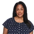 thumbnail image 4 of Iyla Women's Plus Printed Nightgown, 4 of 6