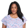 thumbnail image 4 of Iyla Women's Plus Printed Nightgown, 4 of 6