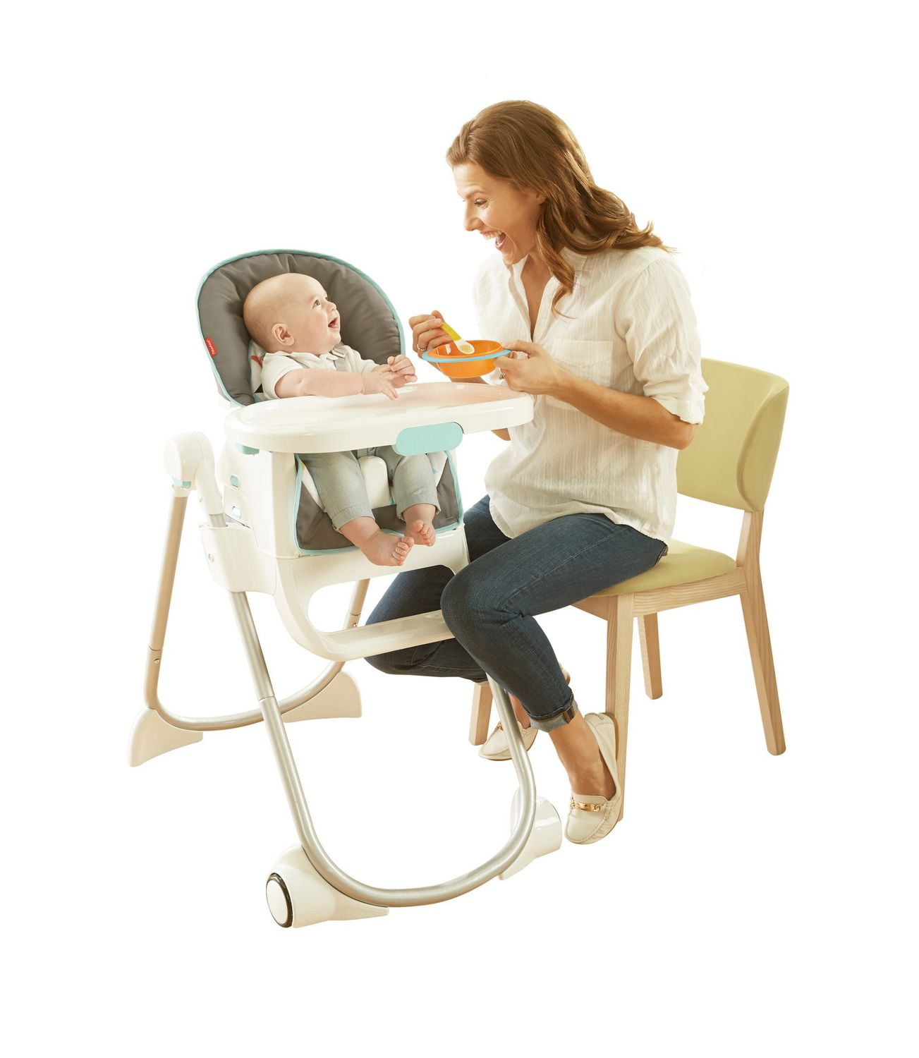 Fisher price 4 in shop 1 high chair walmart