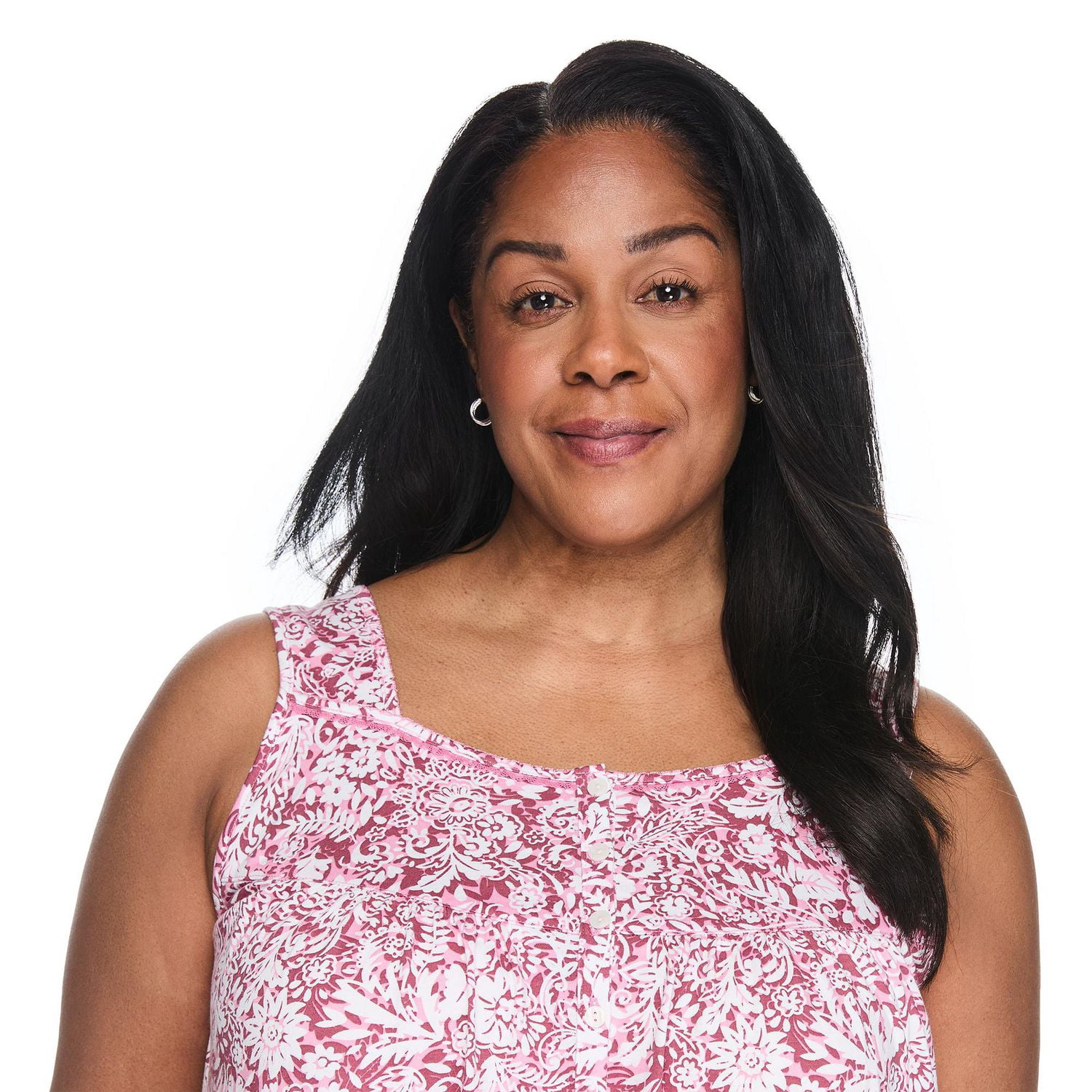 Iyla Women's Plus Tank Nightgown